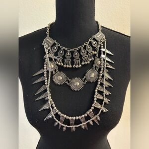 Silver Statement Necklace